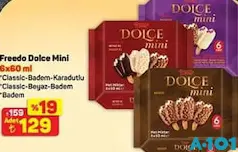 FREEDO DOLCE MİNİ DONDURMA 6X60 ML